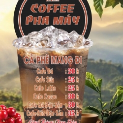 CÀ PHÊ PHA MÁY MANG ĐI
